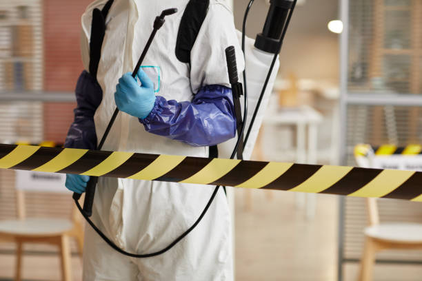 Professional Infectious Disease Decontamination technician working in Point Mugu Nawc, CA